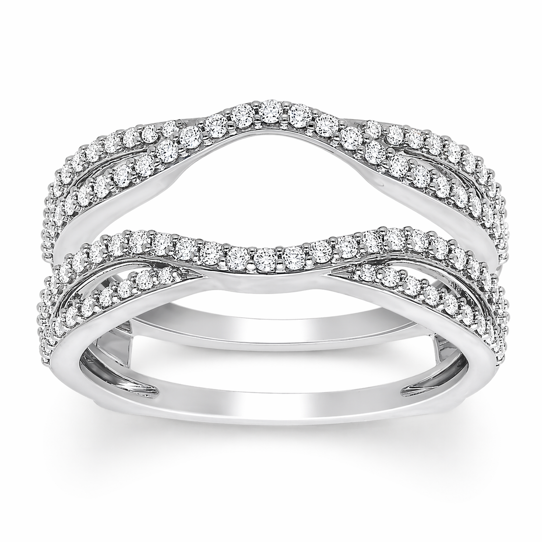 1/2ctw Diamond Ring Guard