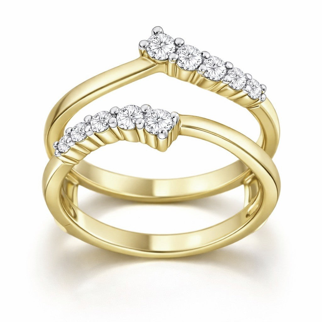 1/2ctw Diamond Ring Guard