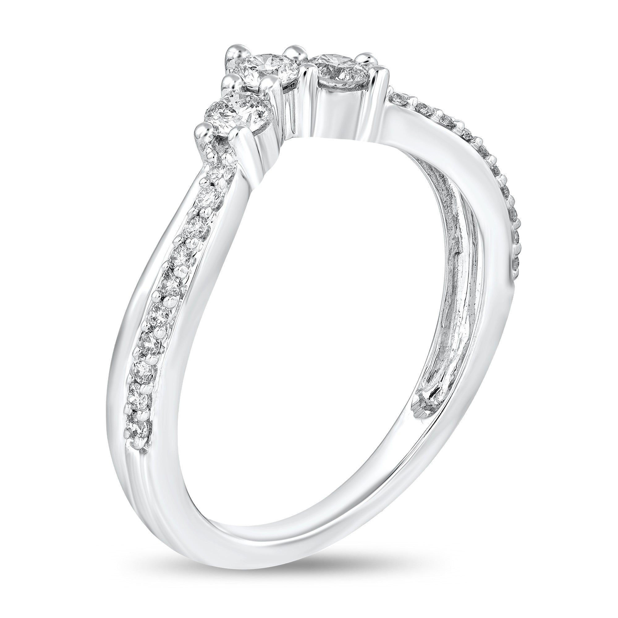 3/8ctw V Diamond Band