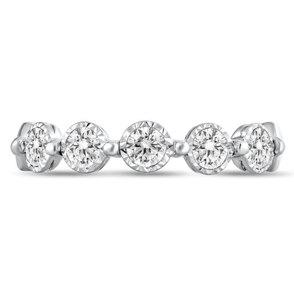 1/2ctw Diamond Halo Band