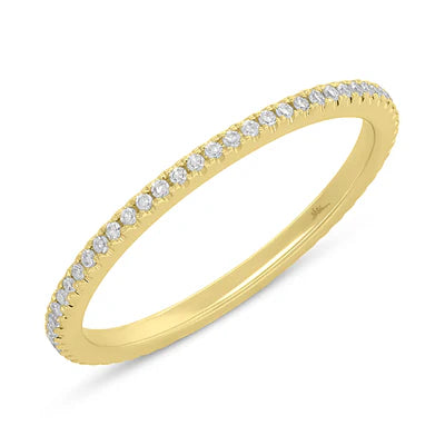 Shy Creation .08ctw Diamond Band