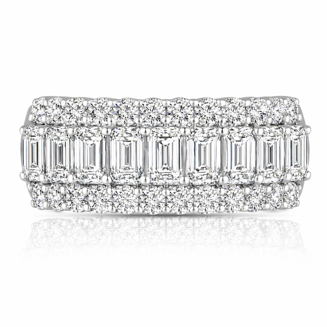 2ctw Lab Grown Diamond Band