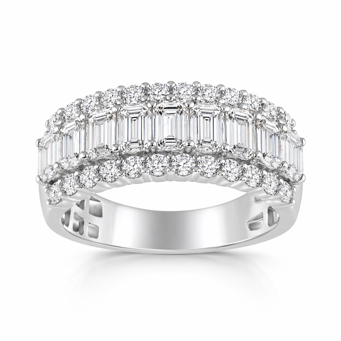 2ctw Lab Grown Diamond Band