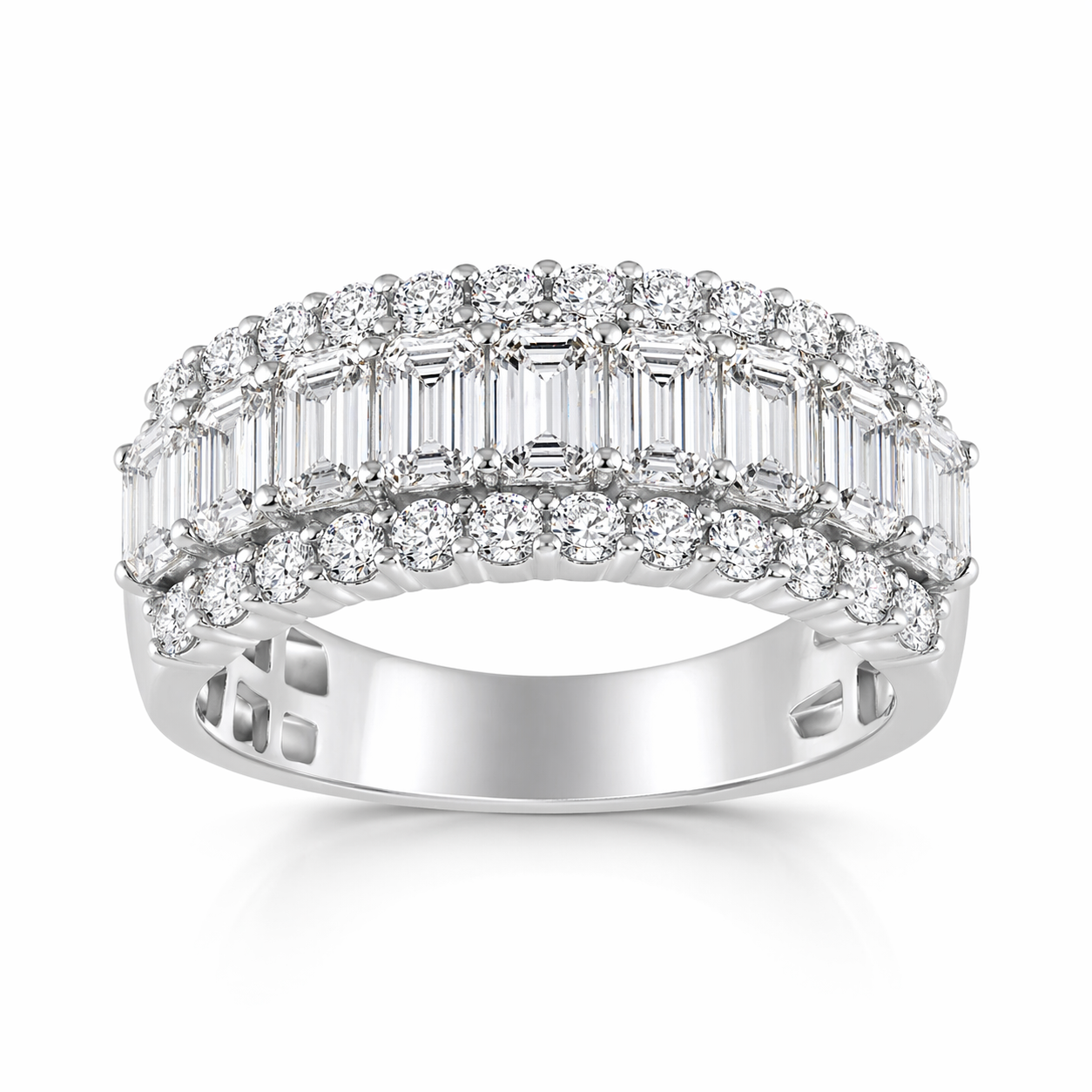 2ctw Lab Grown Diamond Band
