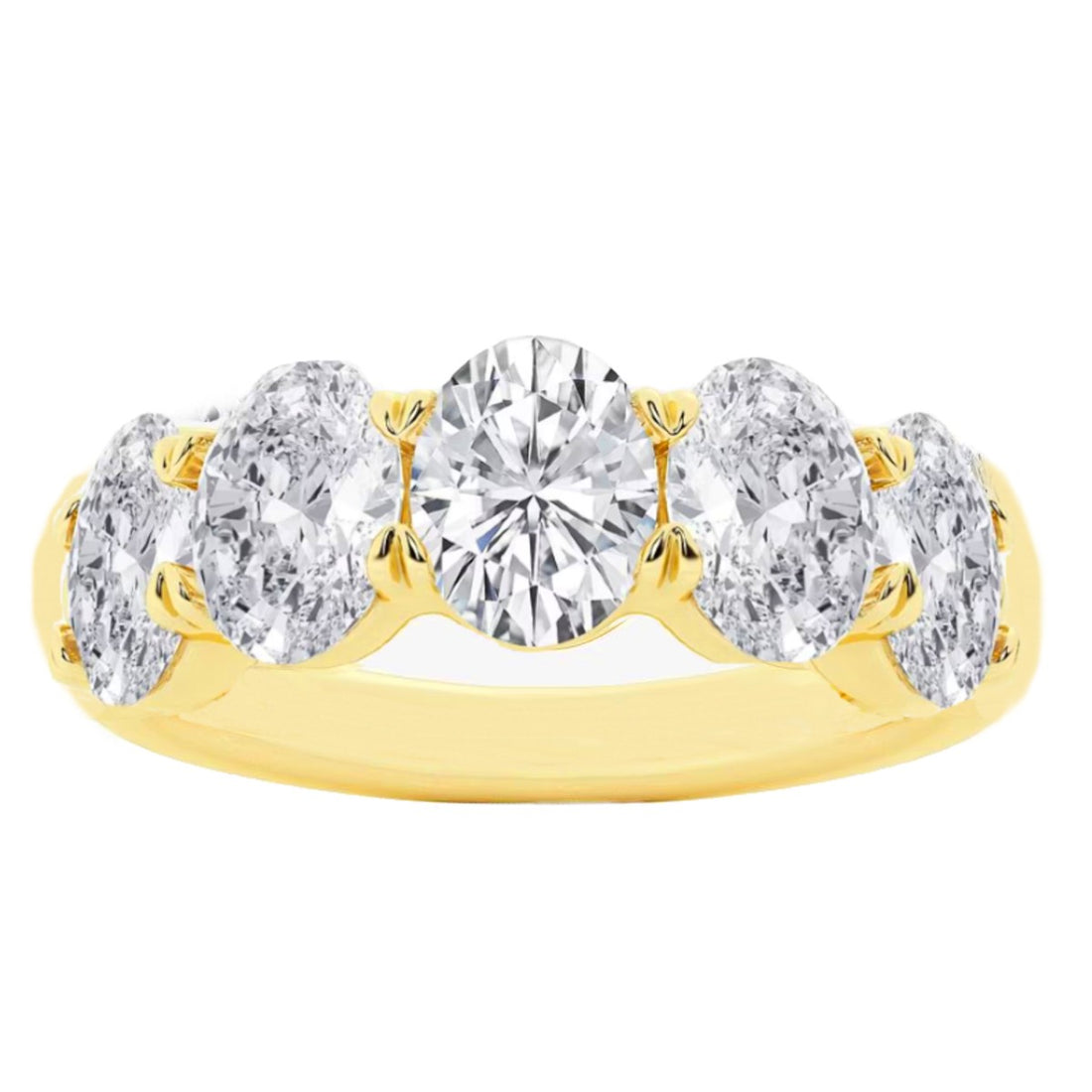 2.12ctw Lab Grown Diamond Band