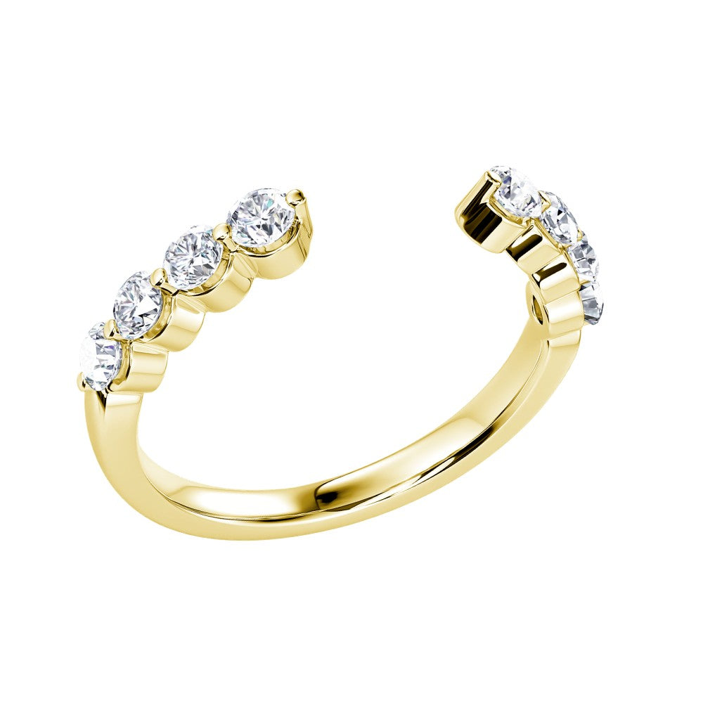 1/3ctw Diamond Open Ring