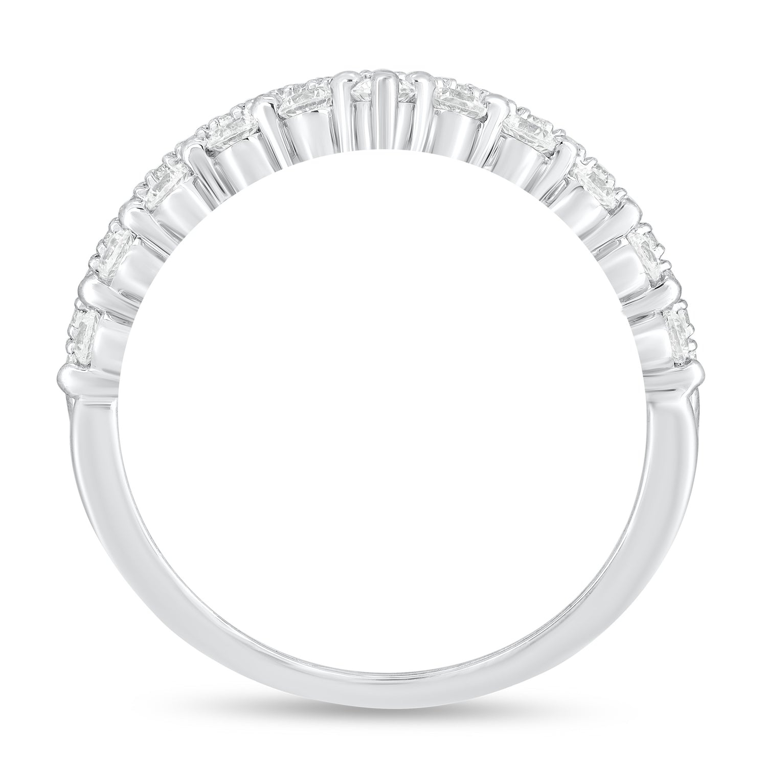 1/2ctw Diamond V Band