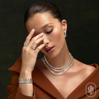 Shy Creation .29ctw Diamond Band