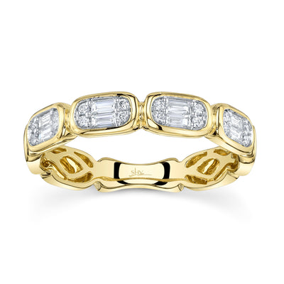 Shy Creation .29ctw Diamond Band