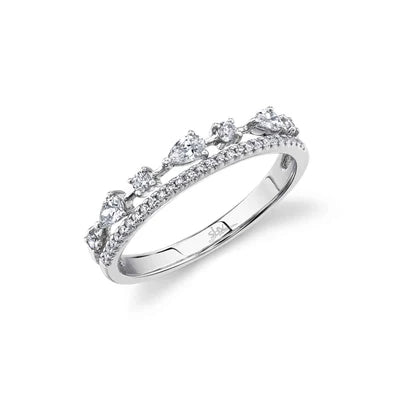 Shy Creation .37ctw Diamond Band