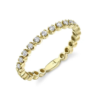 Shy Creation .18ctw Diamond Band