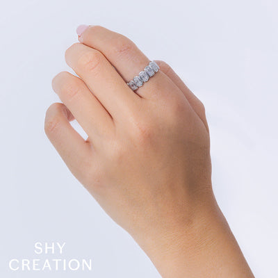 Shy Creation .50ctw Diamond Band