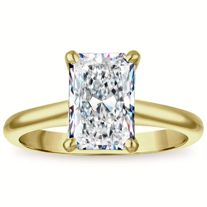2ct 8X Certified Lab Grown Diamond Solitaire Engagement Ring