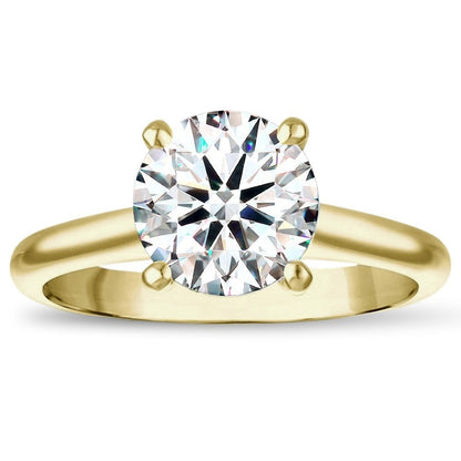 1ct 8X Certified Lab Grown Diamond Solitaire Engagement Ring