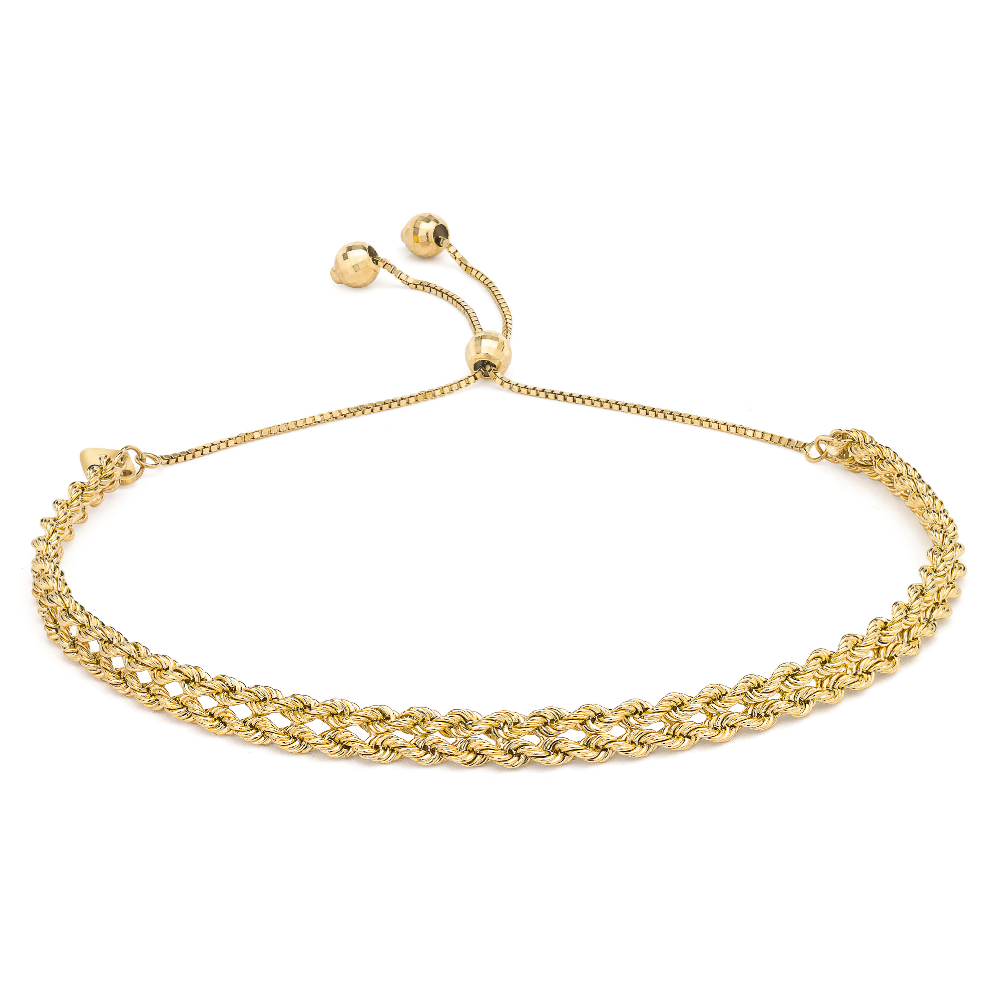 Rope Bolo Bracelet