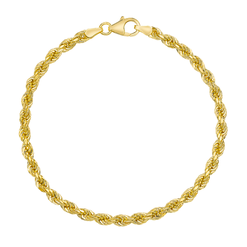 7.5" 3.7mm Rope Bracelet