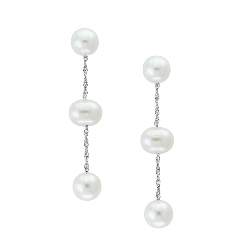 Freshwater Pearl Drop Earrings