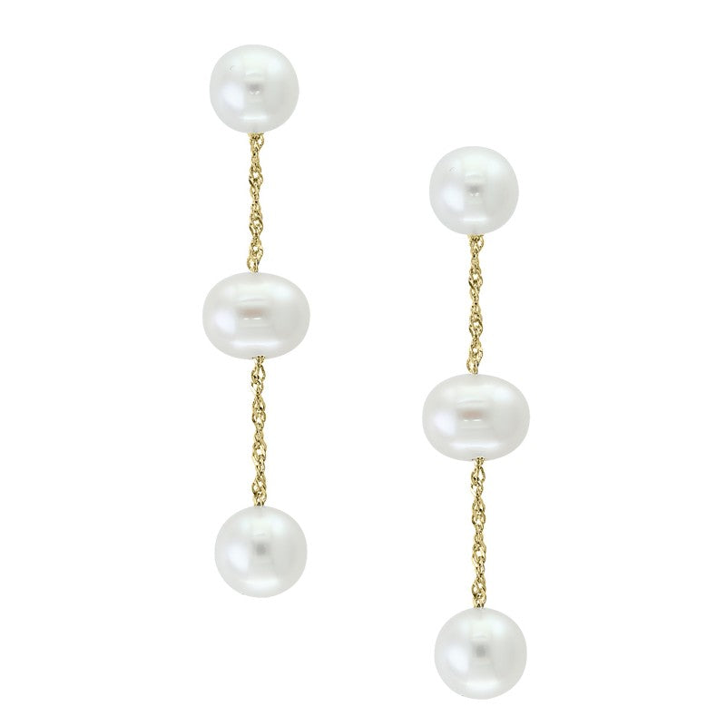 Freshwater Pearl Drop Earrings