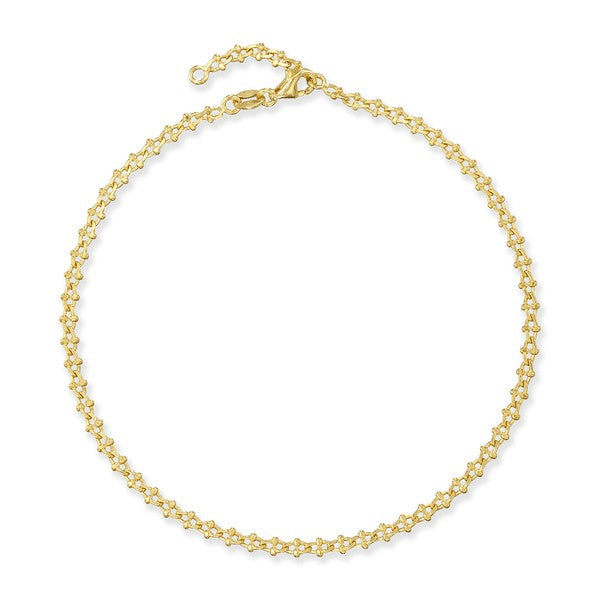 10" Double Strand Anklet