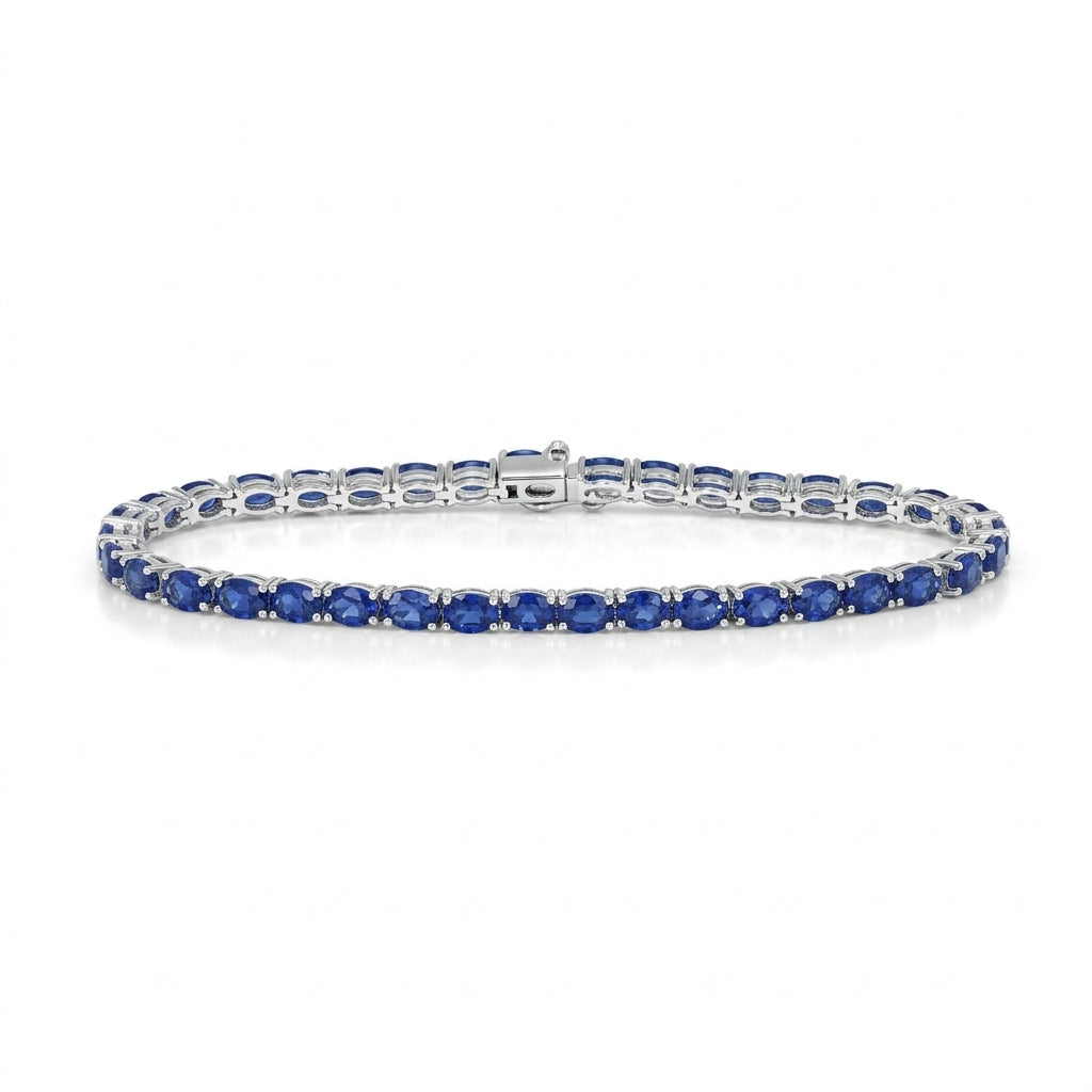 Sapphire Diamond Bracelet