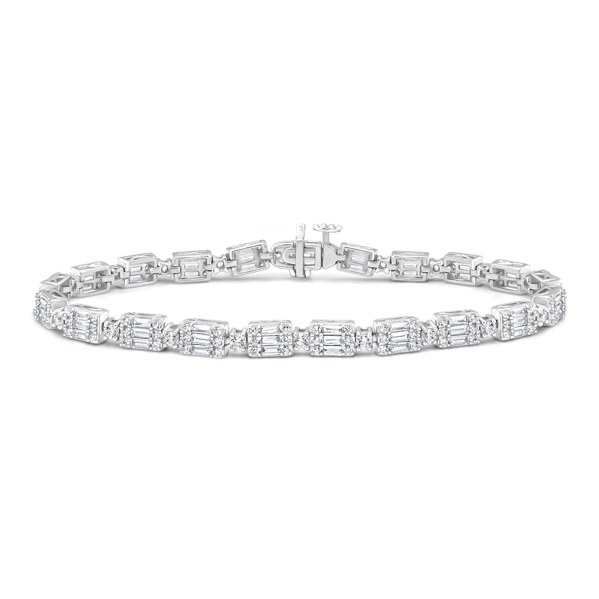3ctw Lab Grown Diamond Bracelet