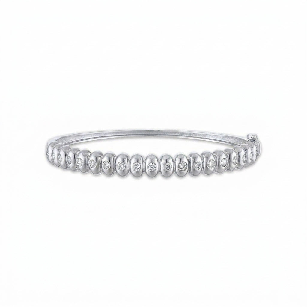 1ctw Lab Grown Diamond Bangle
