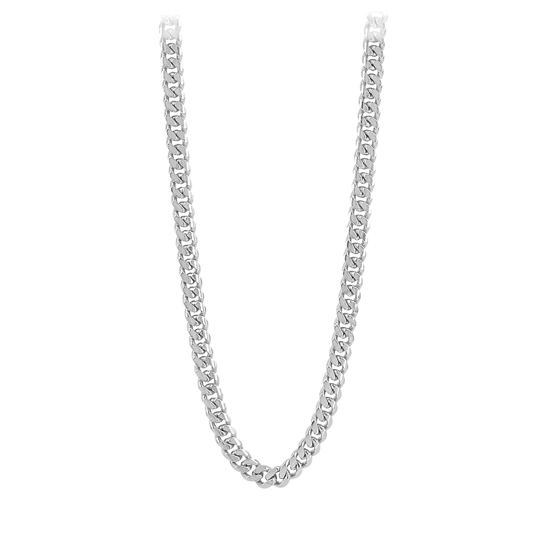 22&quot; 8mm Cuban Chain Necklace
