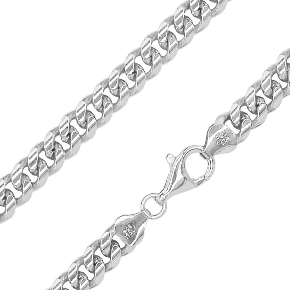 22&quot; 8mm Cuban Chain Necklace