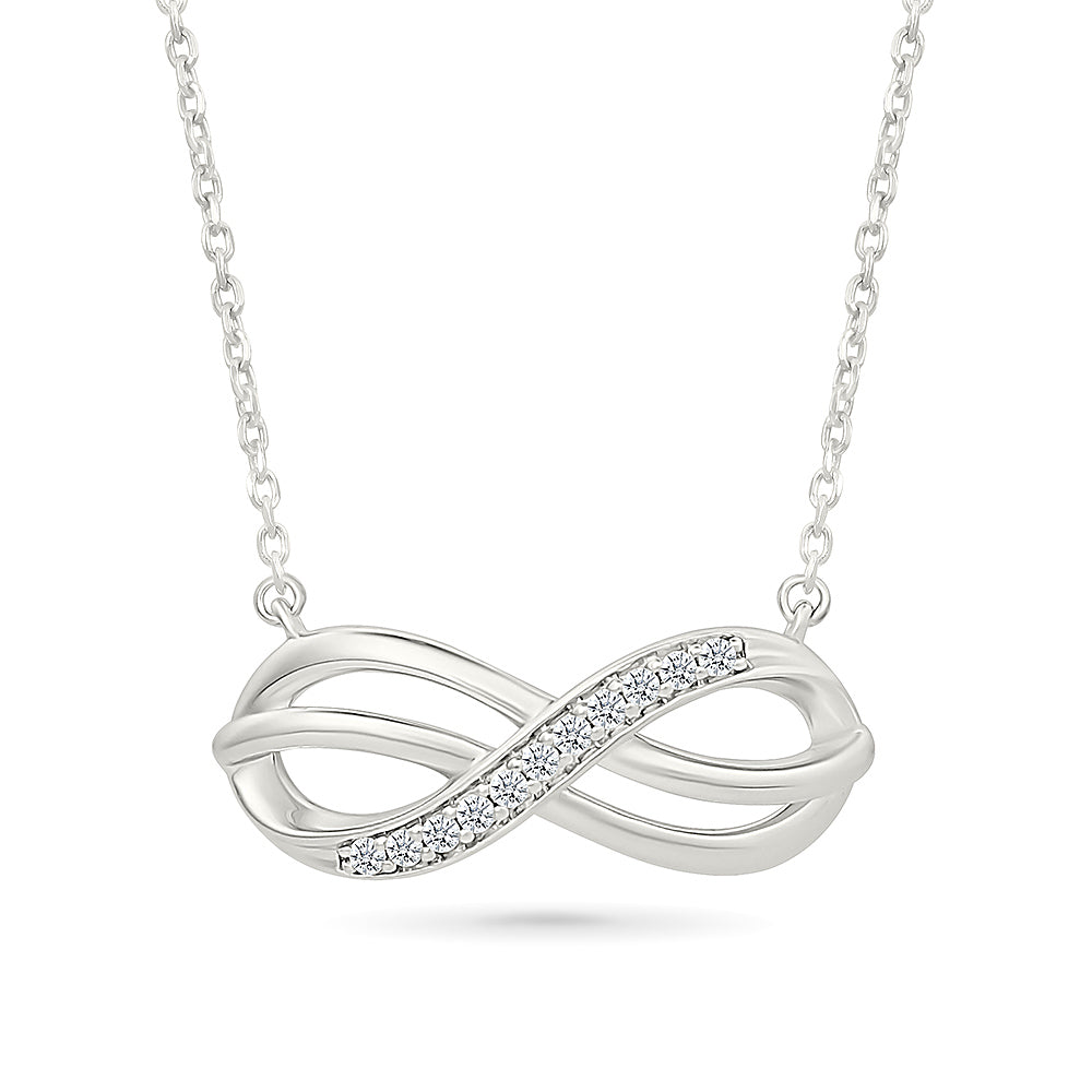.10ctw Diamond Infinity Necklace