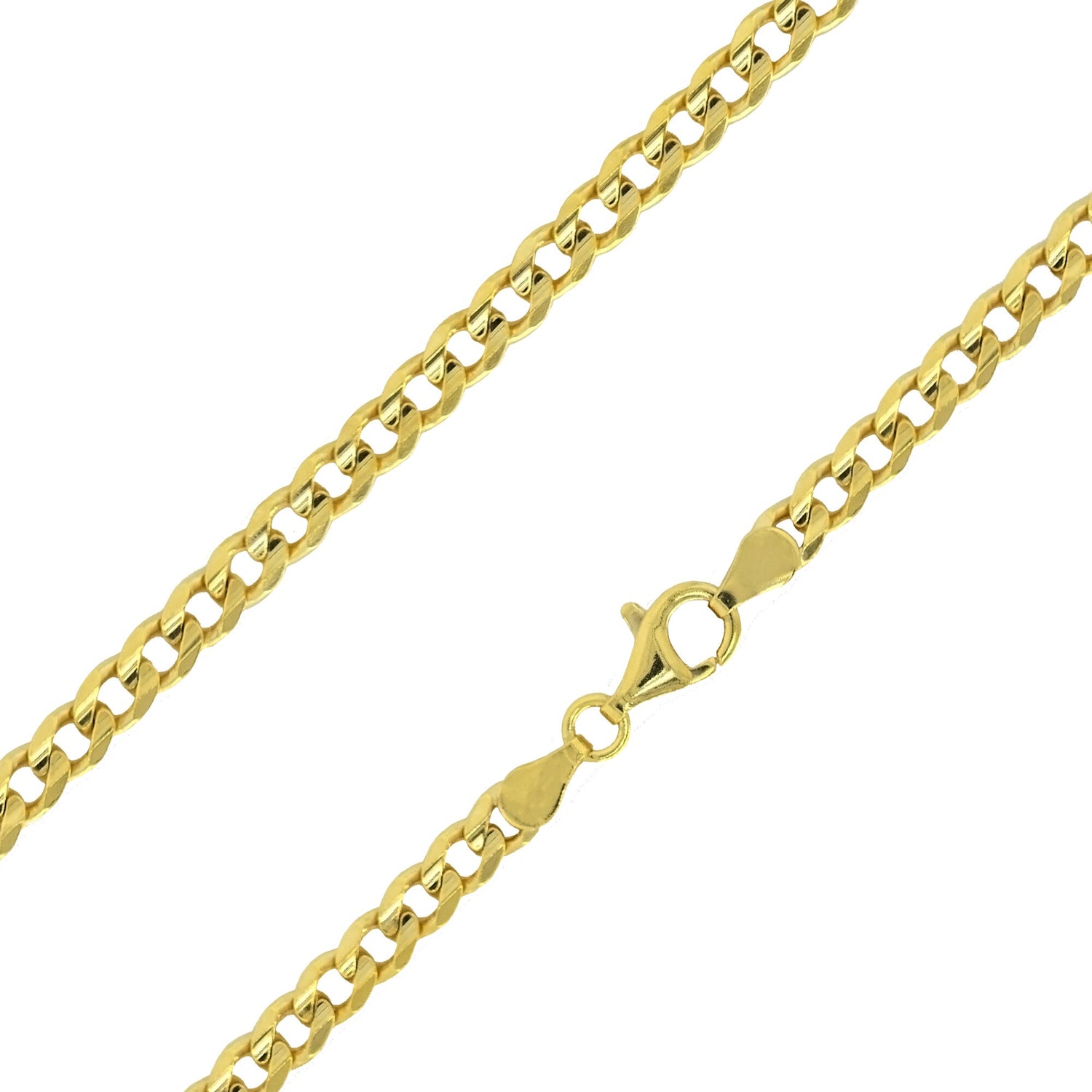 18" 4.5mm Curb Chain Necklace