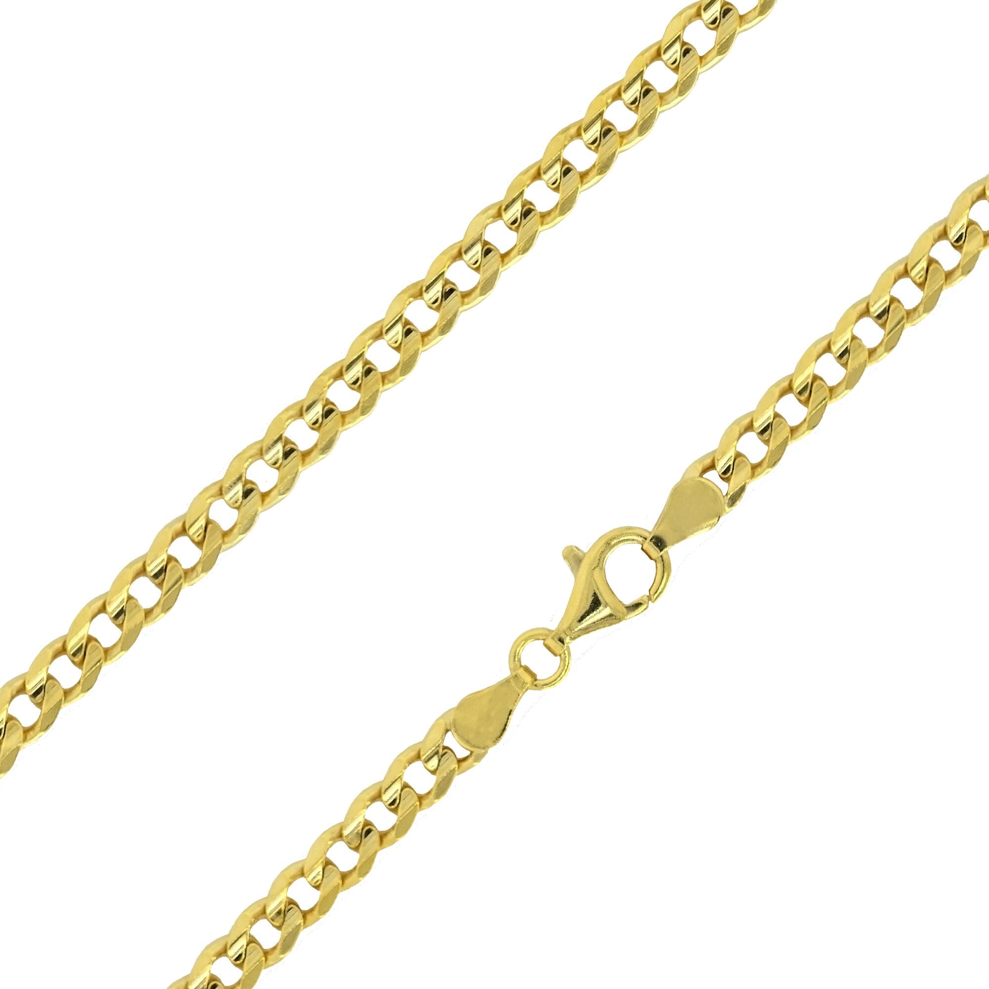 18" 4.5mm Curb Chain Necklace