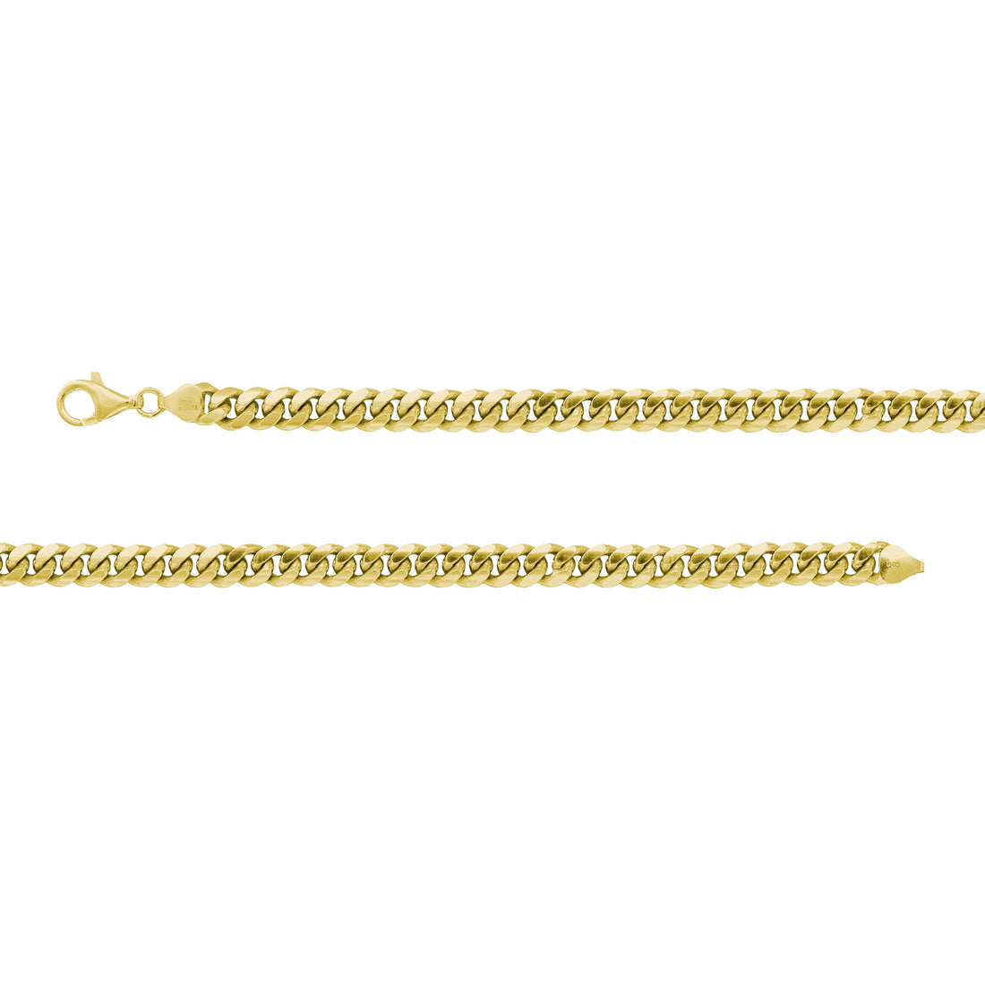 22" 4mm Cuban Chain Necklace