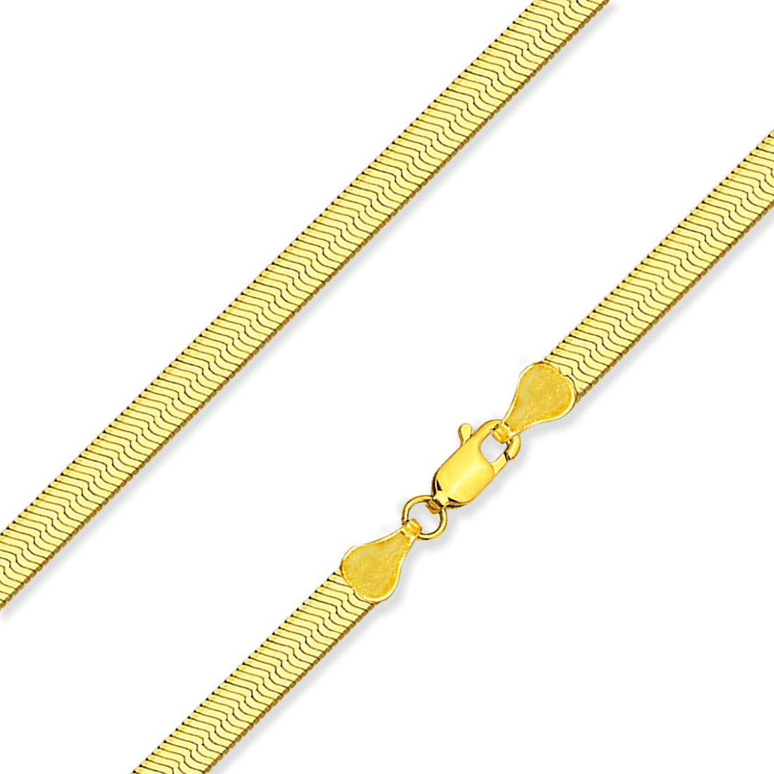 18" Herringbone Chain Necklace