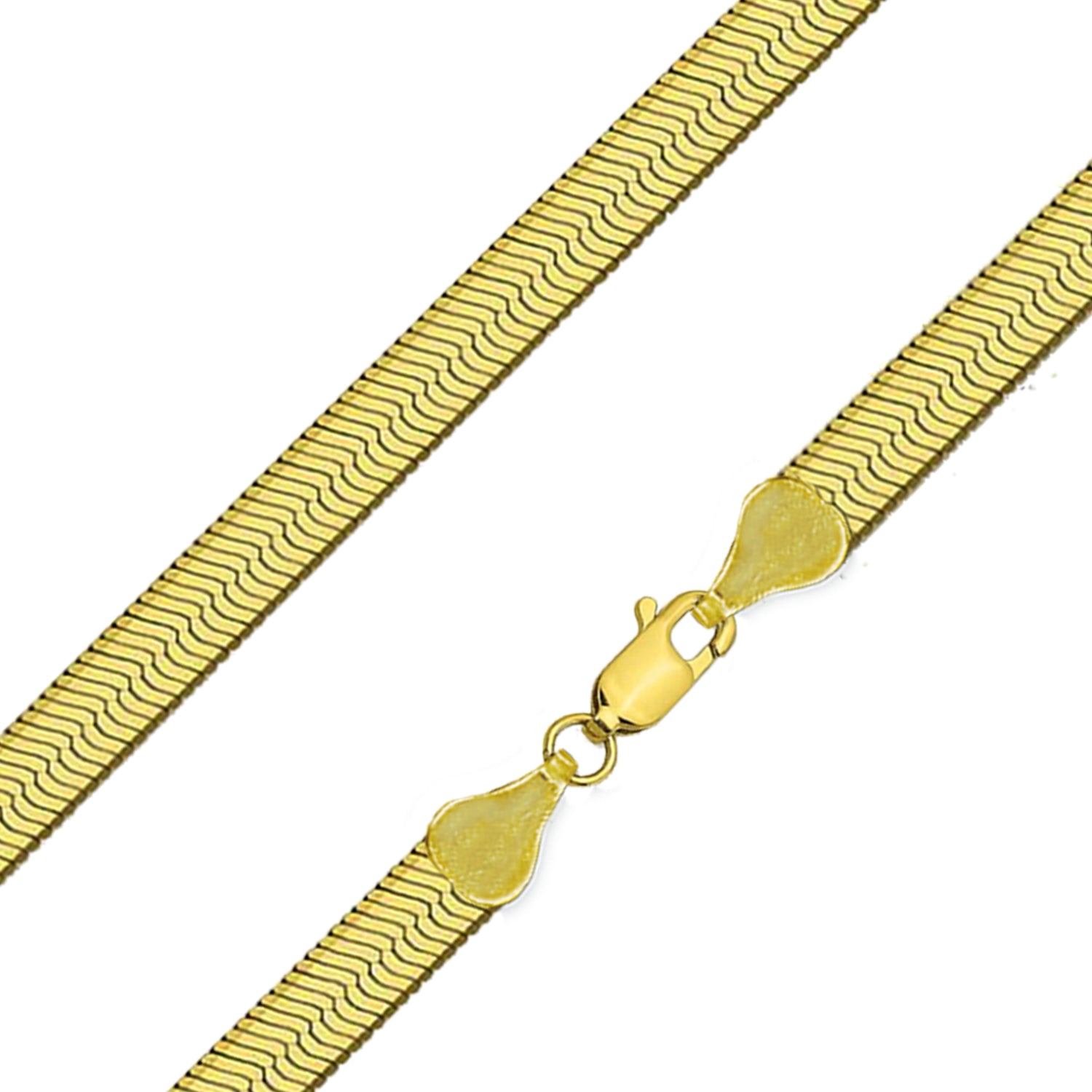 16" Herringbone Chain Necklace