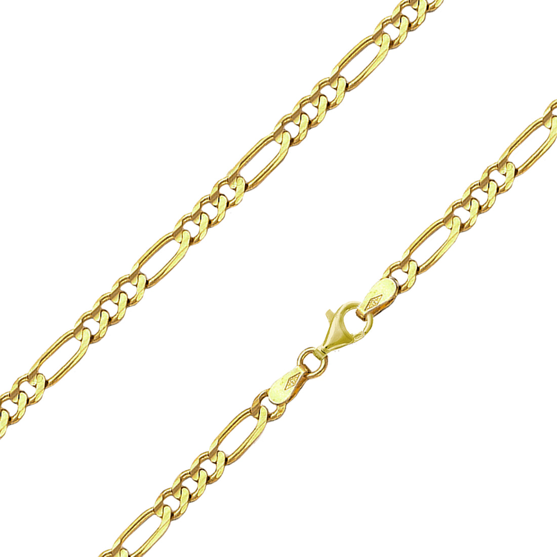 22" 4mm Figaro Chain Necklace