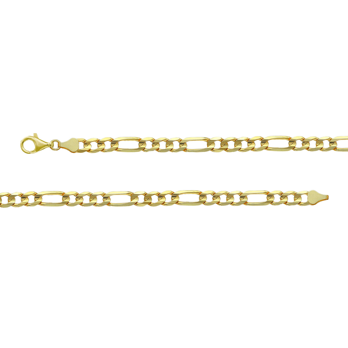 24" 4.5mm Figaro Chain Necklace