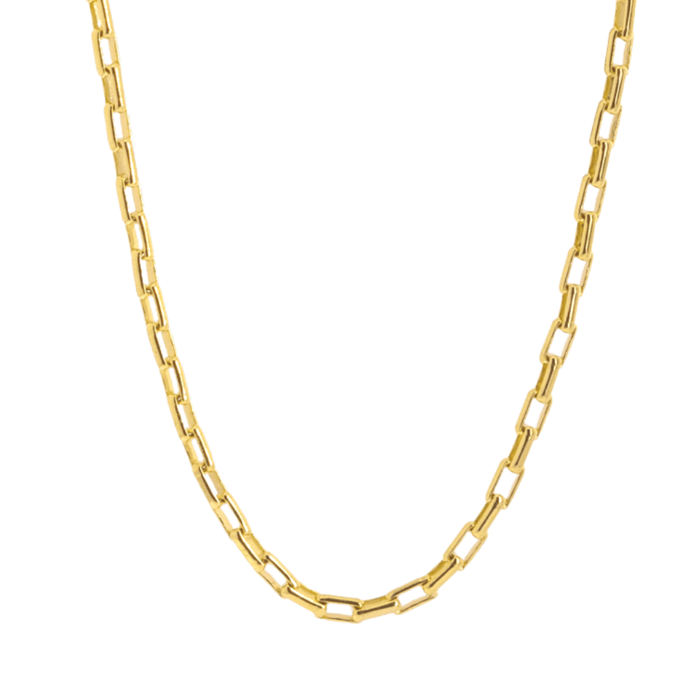 18" 2mm Box Chain Necklace