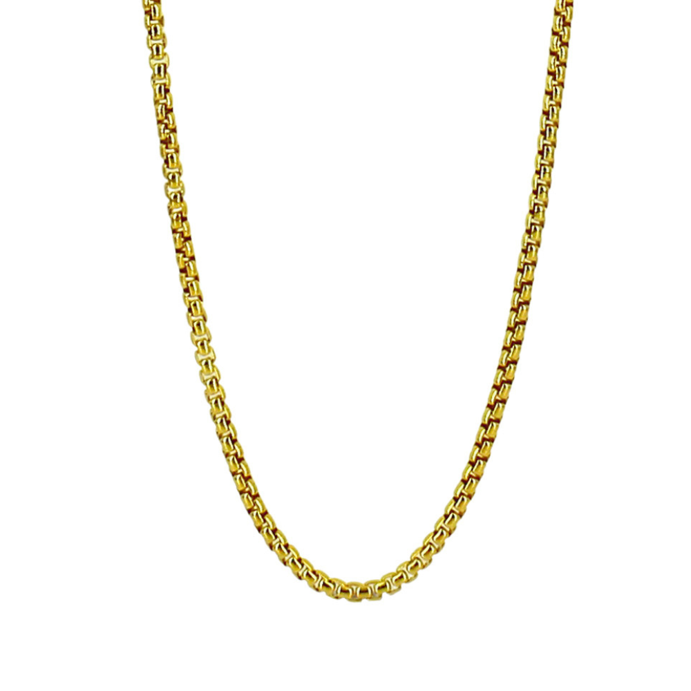 22" 2.7mm Box Chain Necklace