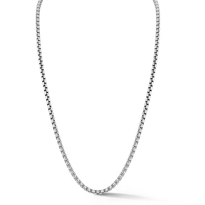 Jai 18" 3.7mm Box Chain Necklace