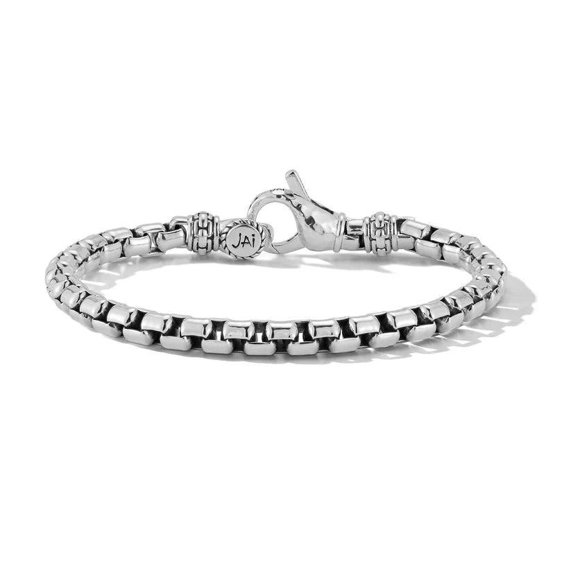 Jai 5.3mm Box Chain Bracelet