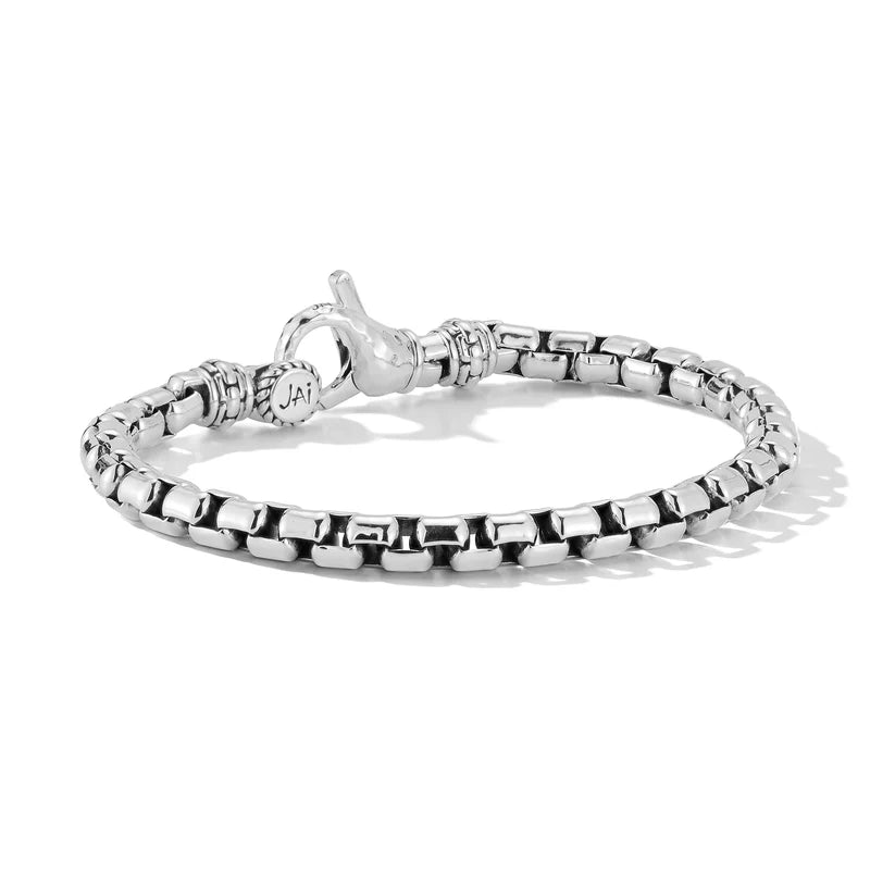 Jai 5.3mm Box Chain Bracelet