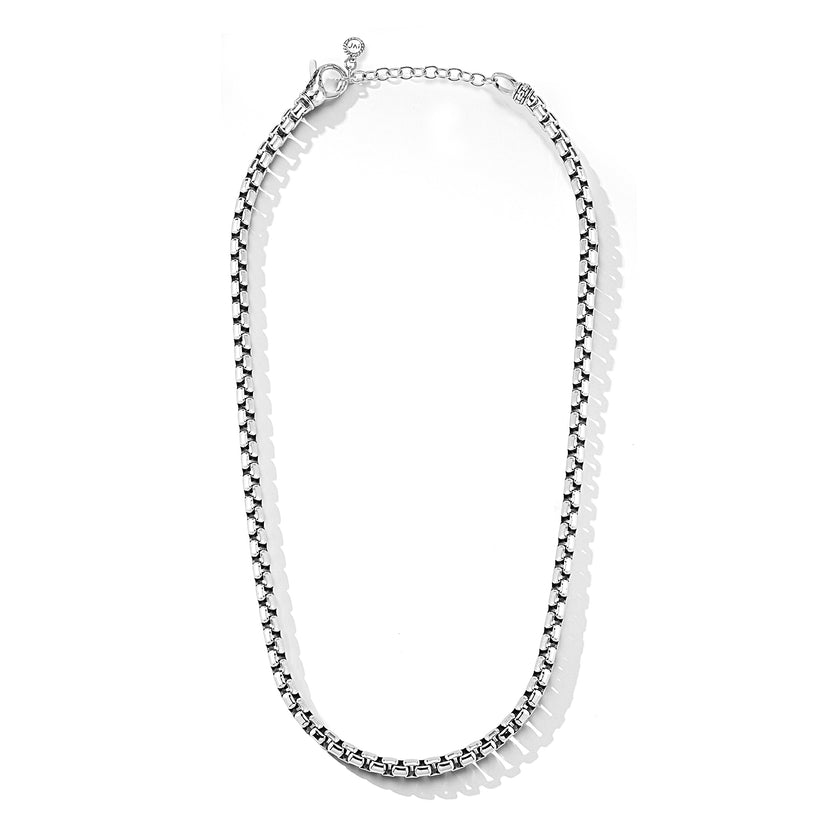 Jai 18" 5.3mm Box Chain Necklace