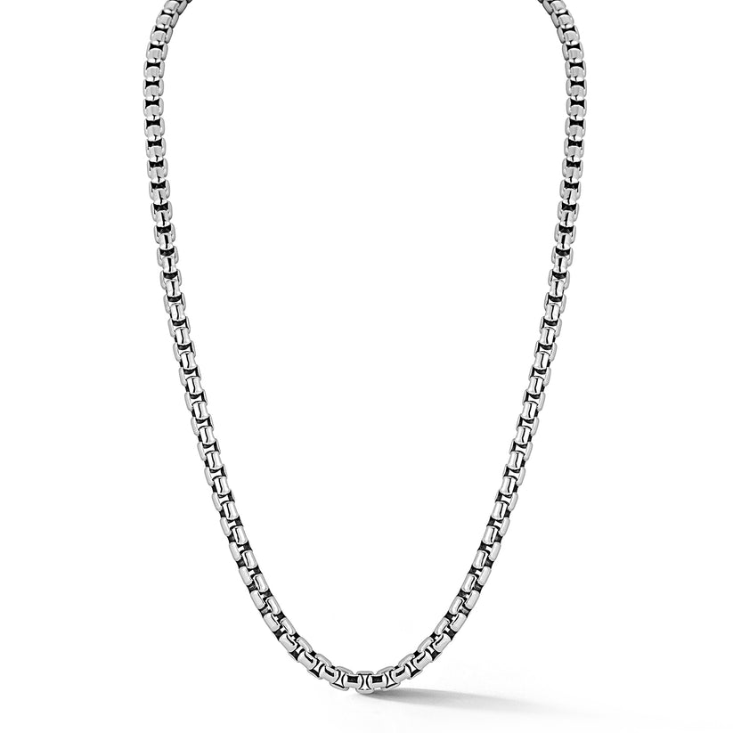 Jai 18" 5.3mm Box Chain Necklace