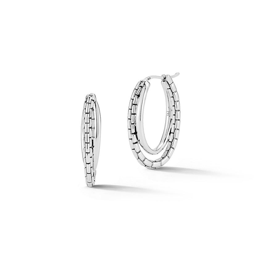 Jai Double Hoops