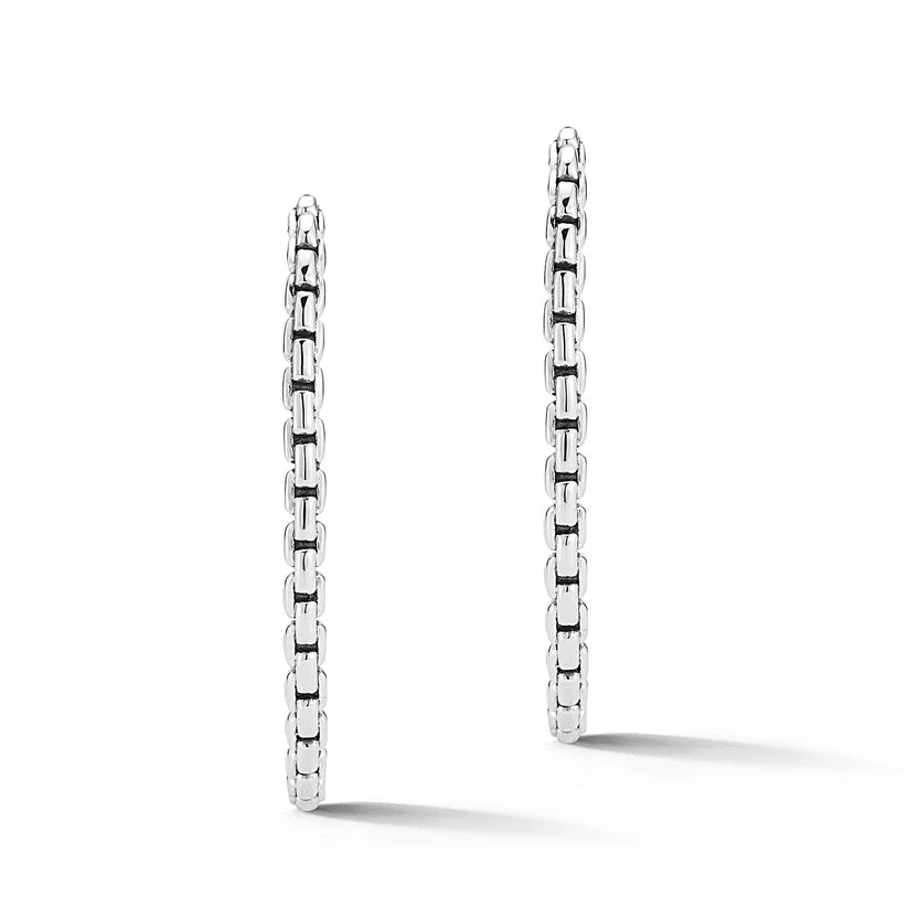 Jai Box Chain Hoop Earrings