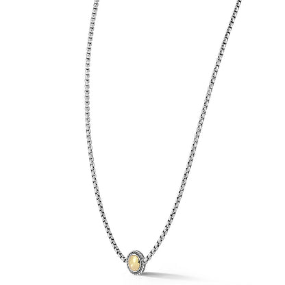Jai Hammered Disk Necklace