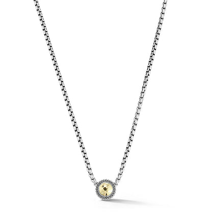 Jai Hammered Disk Necklace