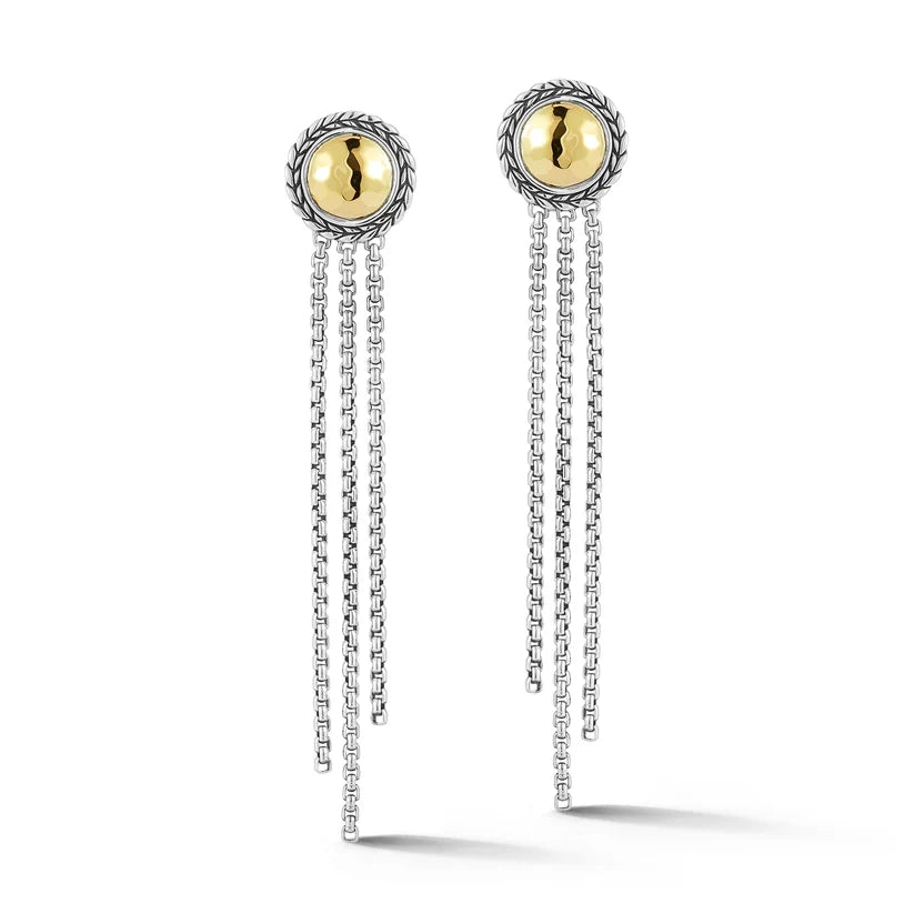 Jai Hammered Fringe Earrings