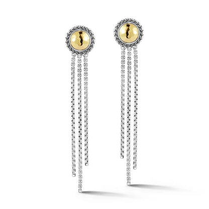 Jai Hammered Fringe Earrings