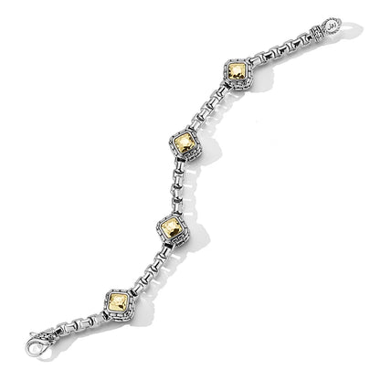 Jai Hammered Chain Bracelet